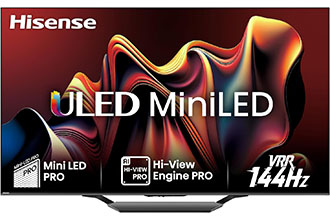 Hisense TV 55" Mini&dash;LED 4K
