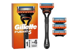 Gillette Fusion 5 Rasoio con Lame di Ricambio