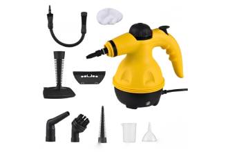 Pulitore a Vapore con 9 Accessori