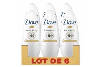 Dove Invisible Dry Deodorante 6x50ml