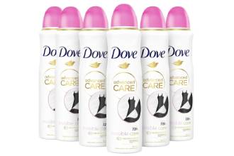 Dove Advanced Care Deodorante 6x150ml
