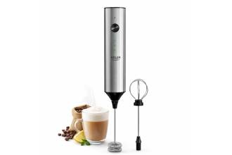 Montalatte Elettrico Ricaricabile 2 in 1