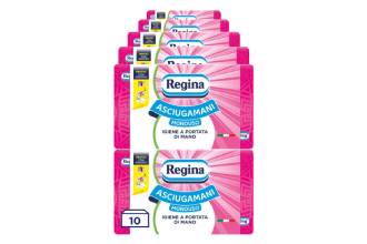 Regina 10 Confezioni da 100 Asciugamani