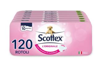 Scottex Carta Igienica Pacco da 120 Rotoli
