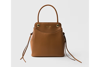PRADA Borsa Carry mini in pelle