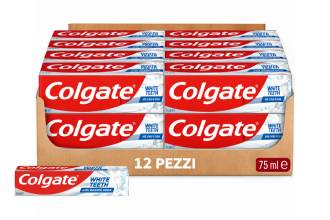 Colgate Dentifricio White Teeth 12x75ml