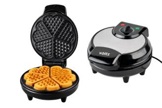 Macchina Waffle Cuori Antiaderente