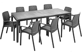 Set Tavolo &plus; 8 sedie