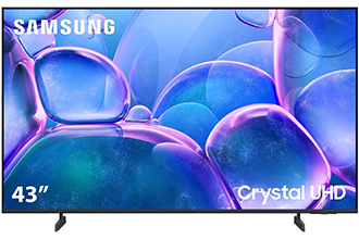 Samsung Crystal UHD 4K SmartTV 43"