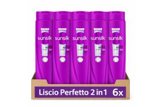 Sunsilk Champú 2 e 1 6x250ml