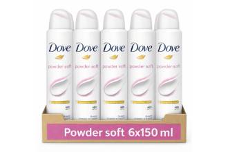 Dove Deodorante Spray Powder Soft 6x150ml