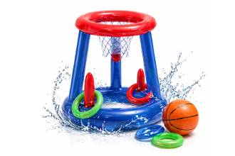 Canestro da Basket Gonfiabile e Accessori