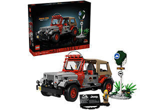 Lego Jurassic Park Jeep Wrangler