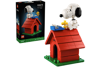 Lego Peanuts&colon; la cuccia di Snoopy