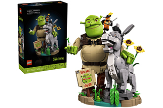 Lego Shrek Ciuchino e Gatto con gli Stivali