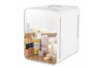 Mini Frigorifero 4L con Specchio Bianco