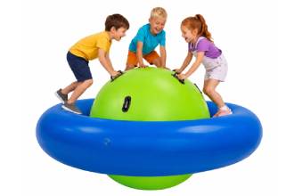 Dondolo Gonfiabile per Bimbi con Maniglie