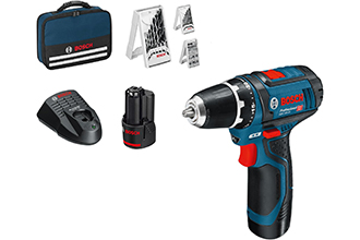 Bosch Prof. 12V Kit Trapano Avvitatore