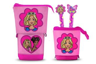 Barbie Flower Astuccio 2 in 1 con Penne