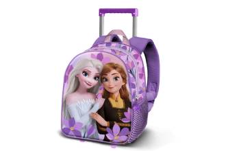 Disney Frozen 2 Violet Mochila 3D con Ruedas