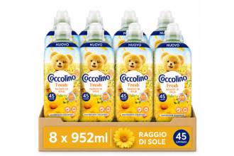 Coccolino Rayo de Sol 8x952ml 45 Lav