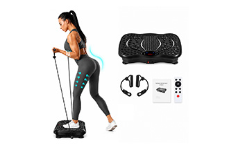 Plataforma vibratoria para todo el cuerpo con Bluetooth