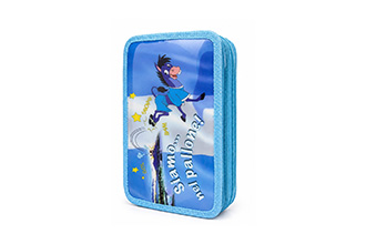 Astuccio Scuola 3 Zip Giotto e Fila
