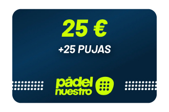 25&euro; Padel Nuestro &plus;25P