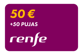50&euro; Renfe &plus;50P