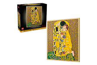 Lego Gustav Klimt &dash; El Beso