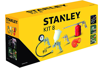 STANLEY Accessori Compressore Set 8pz