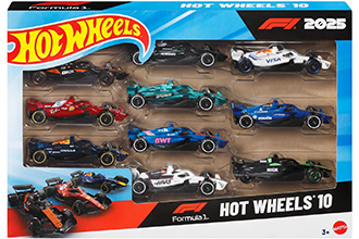 Hot Wheels Formula 1 2025