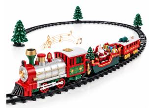 Set de Trenecito Eléctrico de Navidad