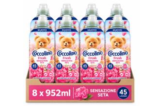 Coccolino Amm Seta 8x952ml 45 Lavaggi