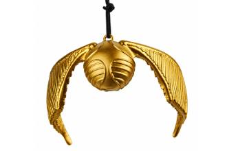 Harry Potter Snitch Dorada Colgante 3D