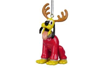 Disney Colgante 3D de Pluto Vestido de Reno