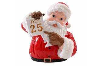 Papá Noel con Calendario 33 cm