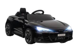 Audi Auto Elettrica per Bimbi 3-5 Anni Nera