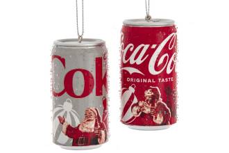 Coca Cola Lattina Santa Claus 2 Ass.