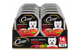 Cesar Paté de Carne y Verduras 14x150g
