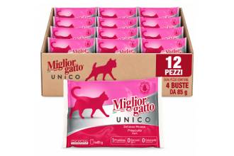 Miglior Gatto Mousse Prosciutto 12x4x85g