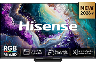 Hisense Smart TV RGB MiniLED 180Hz 85"