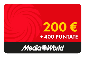 200&euro; MediaWorld +400P