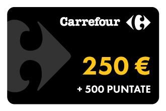 250&euro; Carrefour +500P