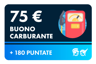 75&euro; Carburante +180P